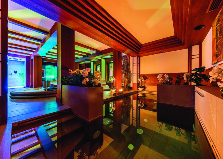 Chalet la Perle indoor pool