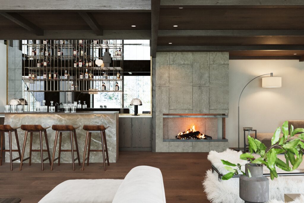 Chalet Montclair in Méribel Visual Living Room