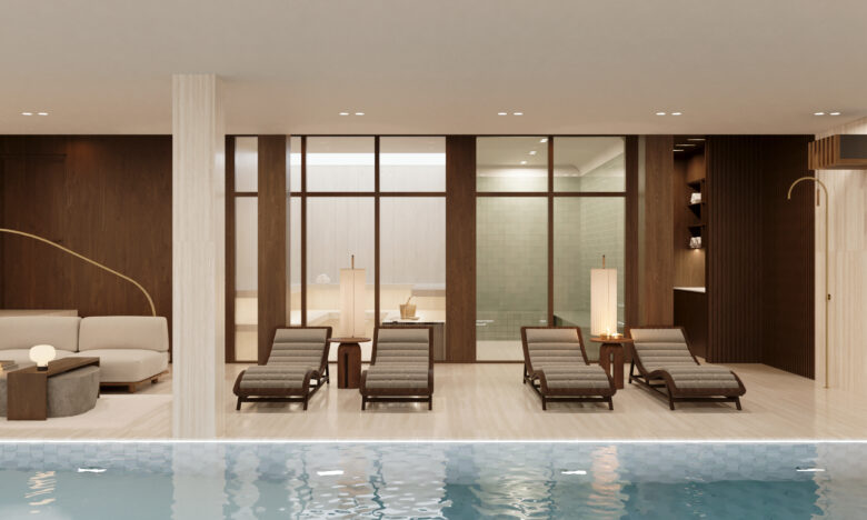Chalet Montclair in Méribel Visual Indoor Pool